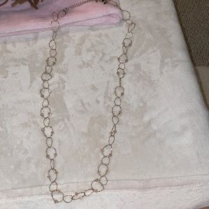 NY&C long gold chain necklace